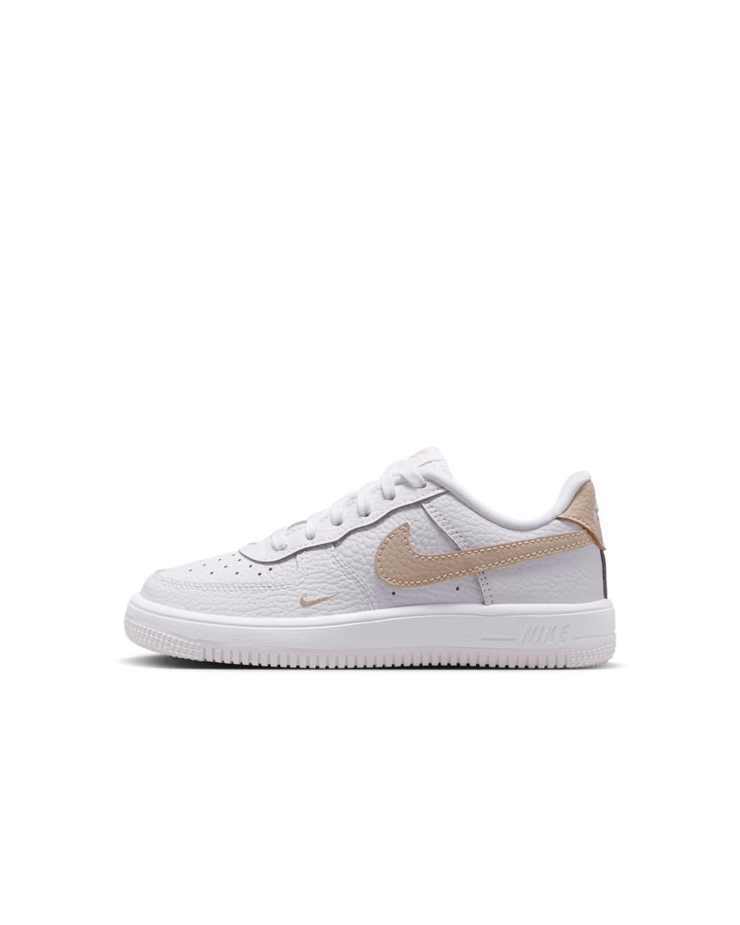 Nike Force 1 Low sko til små barn - Hvit/Rattan