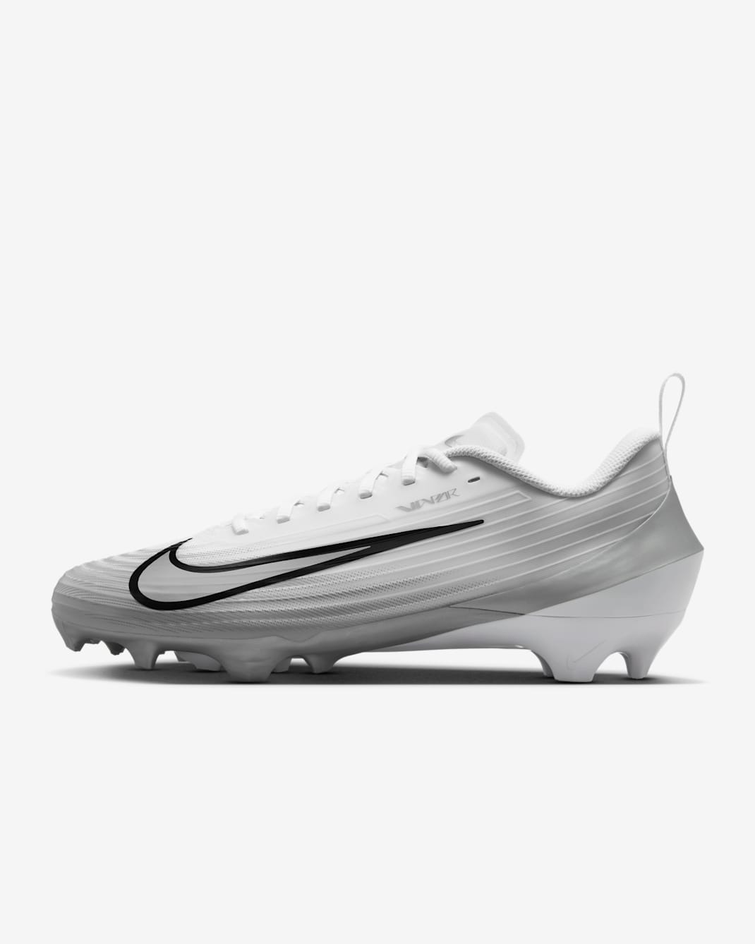 Nike Vapor Speed 3 Football Cleats - White/Summit White/Wolf Grey/Metallic Silver