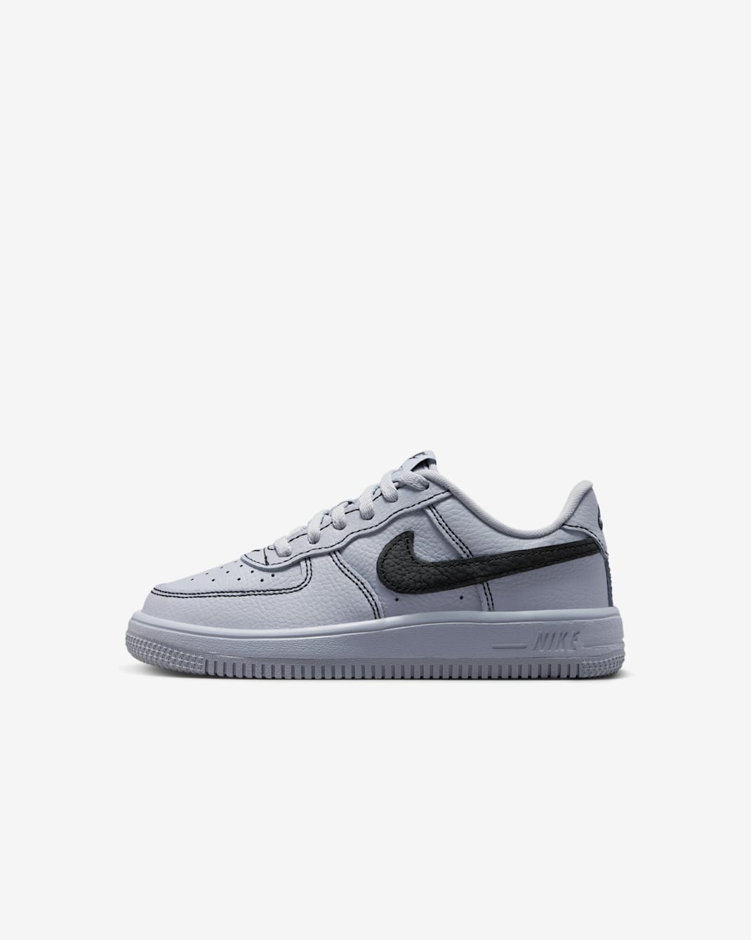 Tenis para niños de preescolar Nike Force 1 Low LV8 3 - Gris lobo/Negro