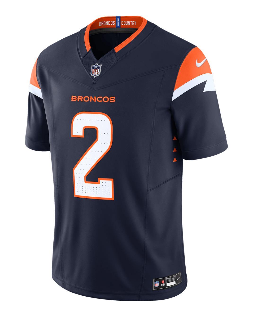 Patrick Surtain II Denver Broncos Men's Nike Dri-FIT NFL Limited Football Jersey - Navy