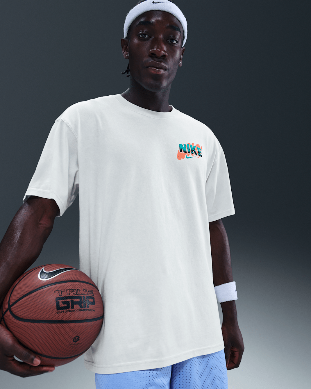 Nike Men's Basketball T-Shirt - Photon Dust