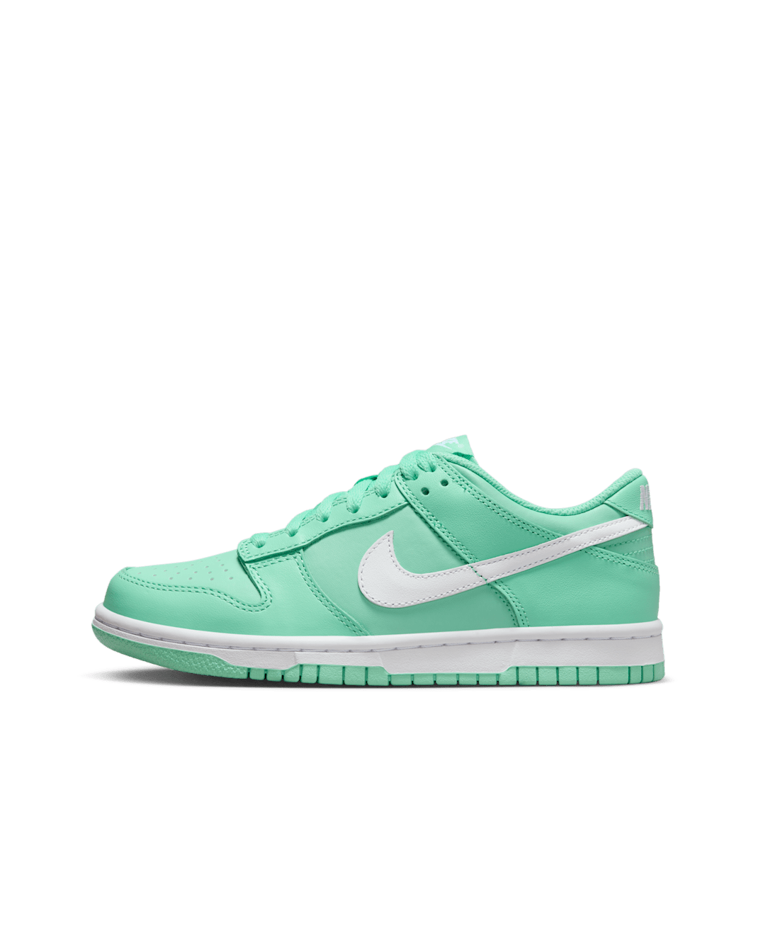 Nike Dunk 低筒大童鞋款 - Emerald Rise/白色