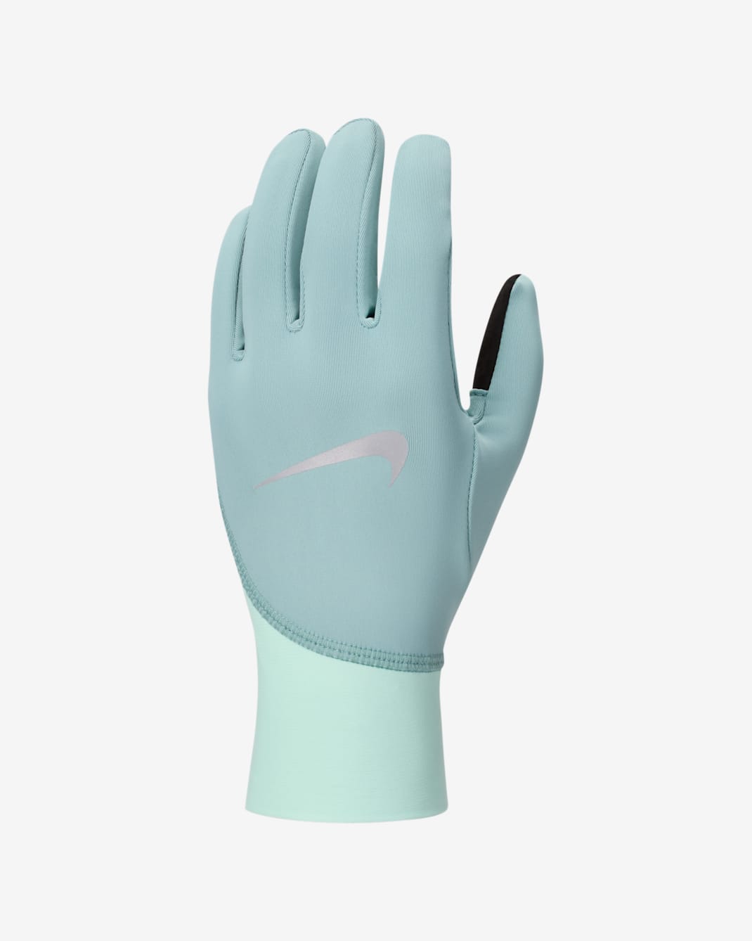 Nike Pacer Women's Therma-FIT Midweight Running Gloves - Cannon/Mint Foam/Silver