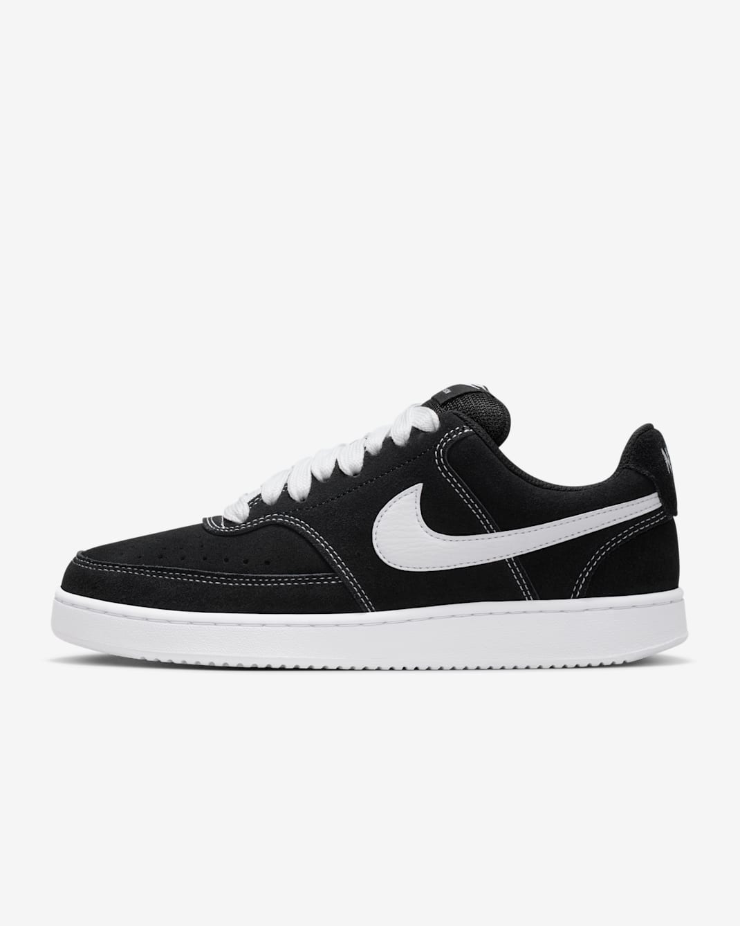 Sapatilhas Nike Court Vision Low para mulher - Preto/Branco