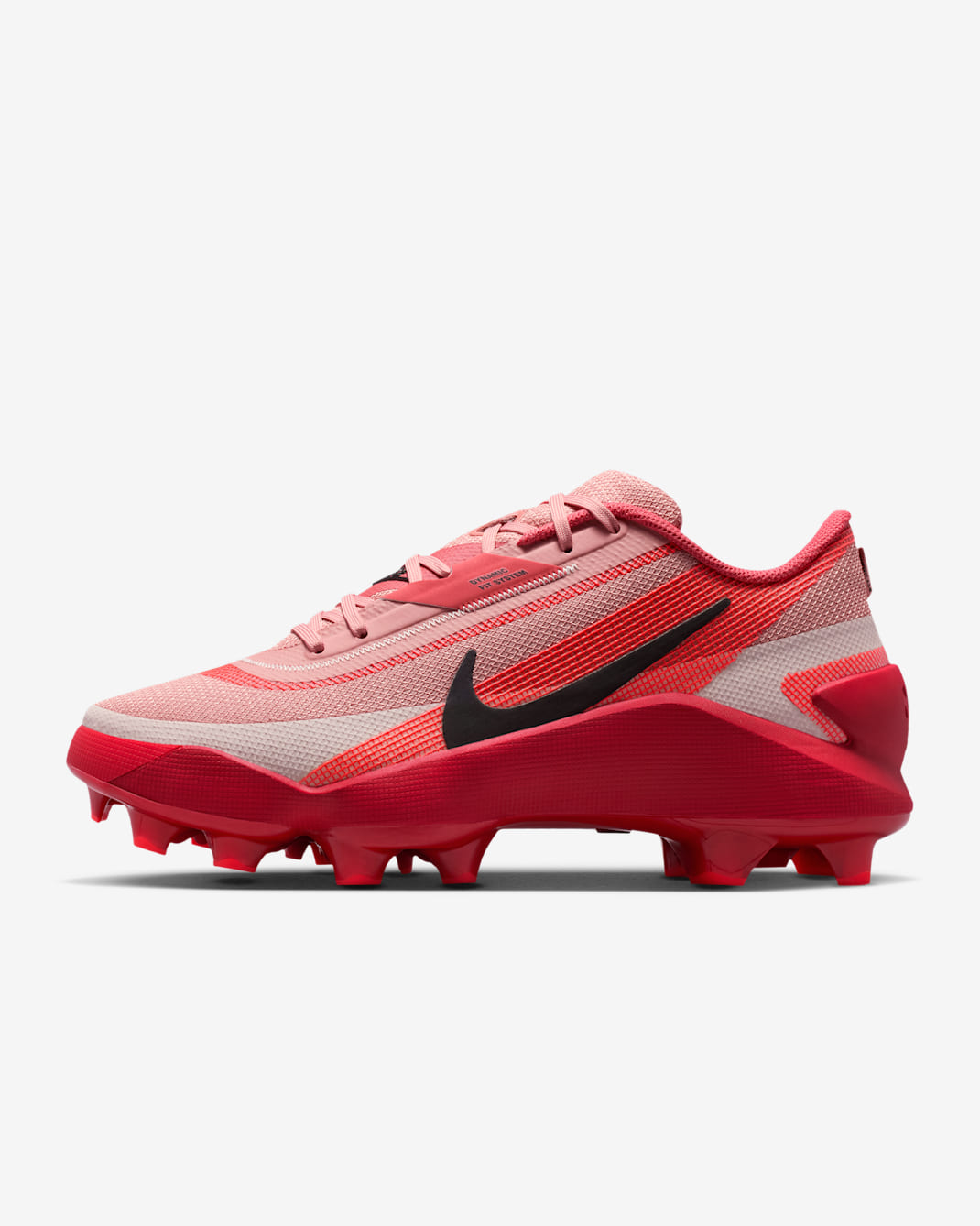 Nike Diamond Showcase MCS Baseball Cleats - Red Stardust/Bright Crimson/Silt Red/Black