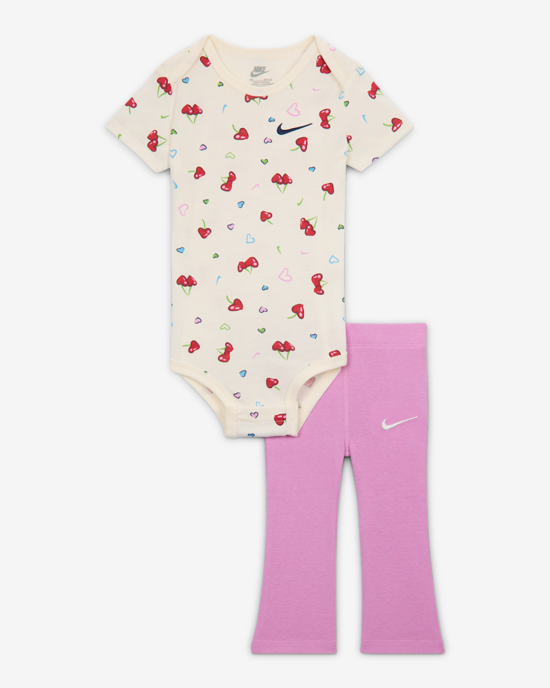 Conjunto de body y leggings para bebé (de 6 a 12 meses) Nike - Morado