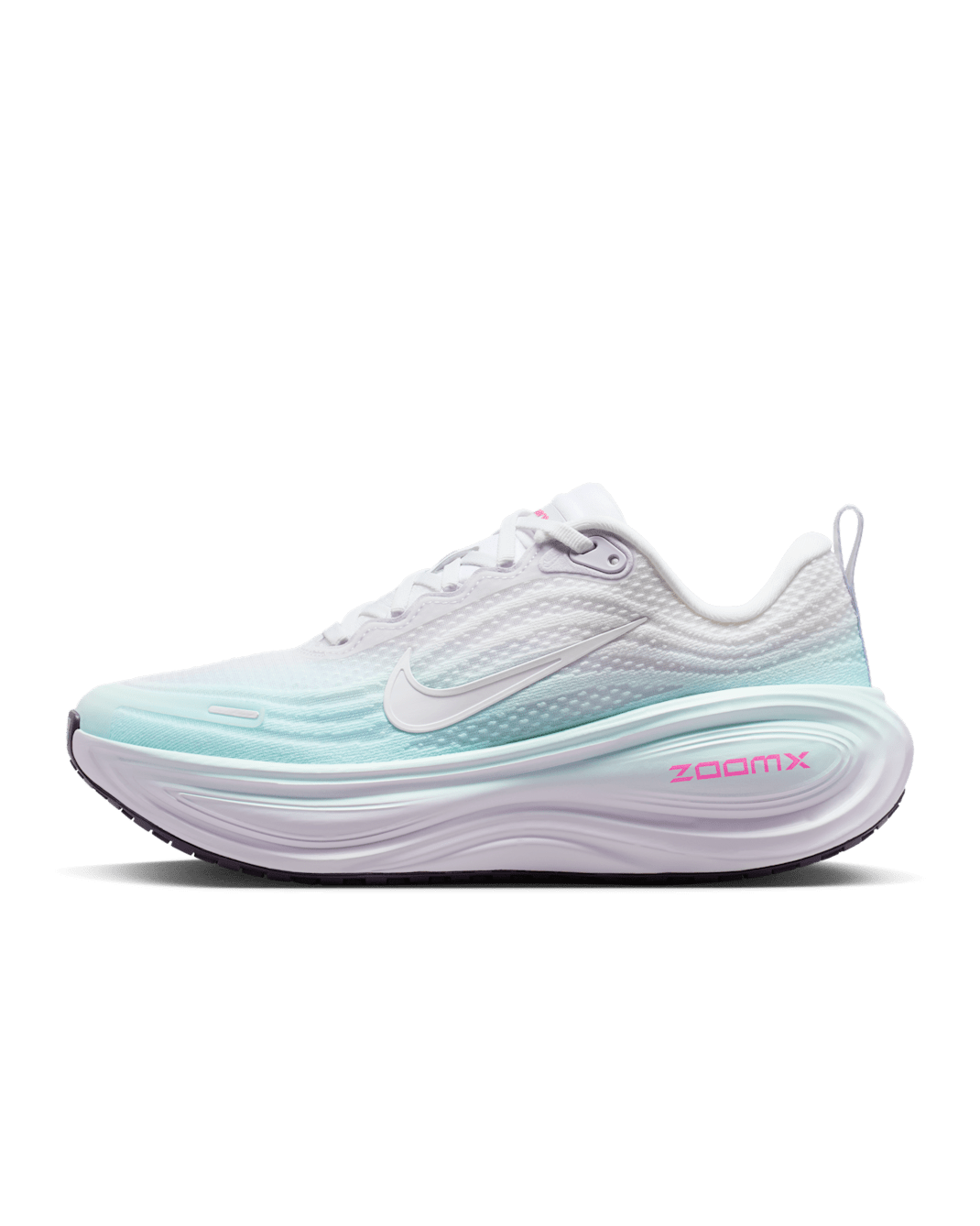 Nike Vomero Plus Straßenlaufschuh (Damen) - Weiß/Multi-Color/Glacier Blue/Dark Raisin