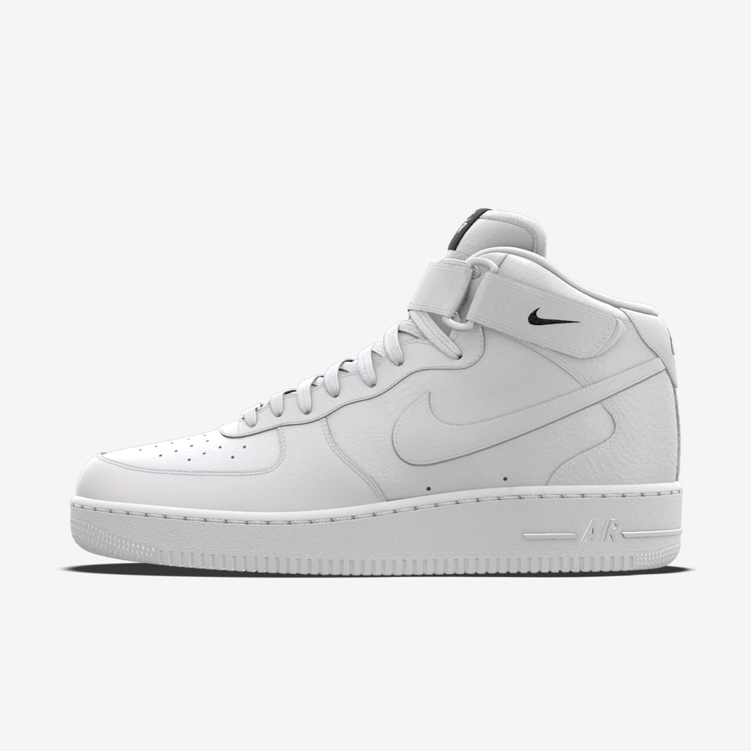 Custom Nike Air Force 1 Mid By You-sko til kvinder - multifarvet/multifarvet/multifarvet