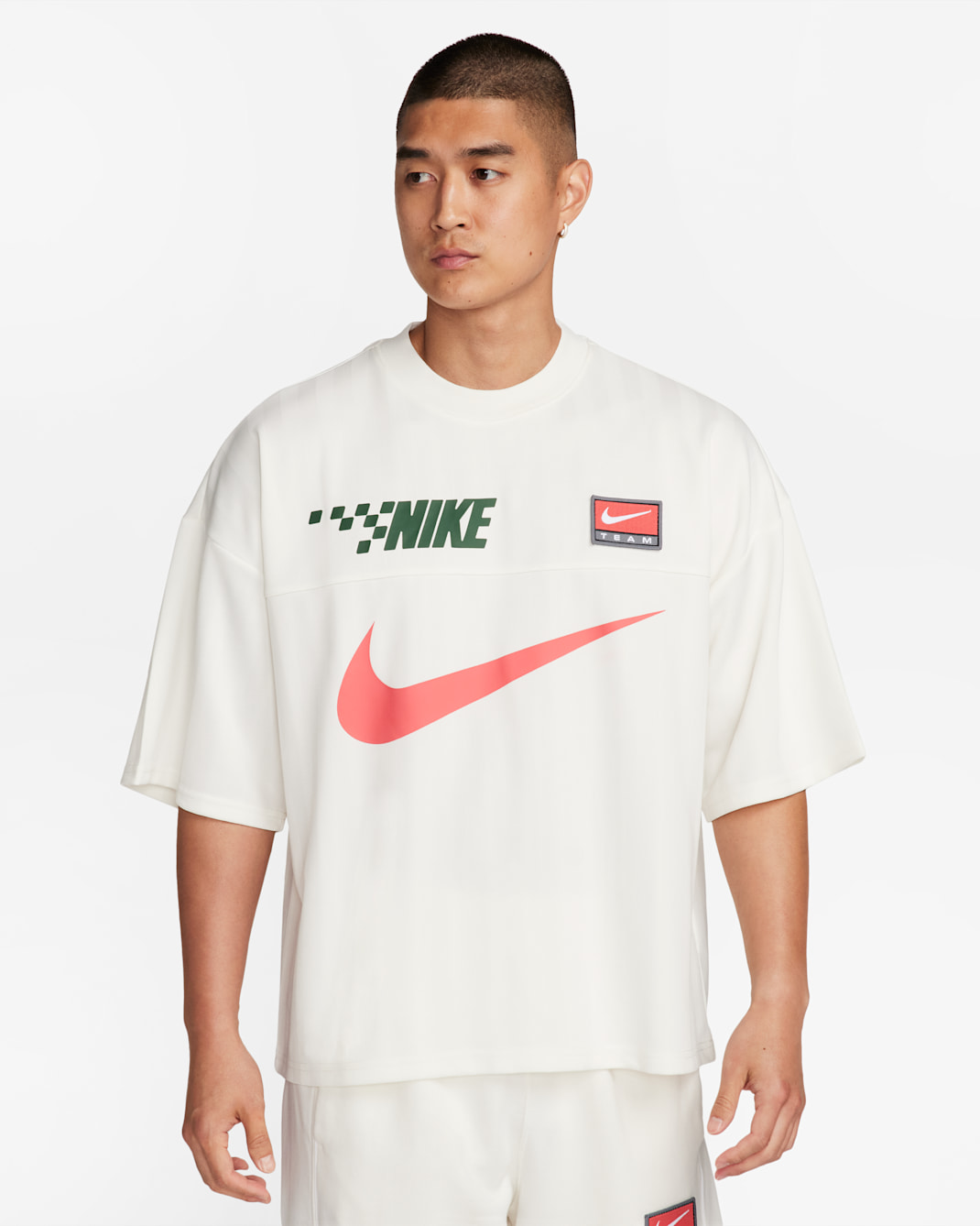 Nike Sportswear Trend Men's Short-Sleeve Top - Sail/Fir