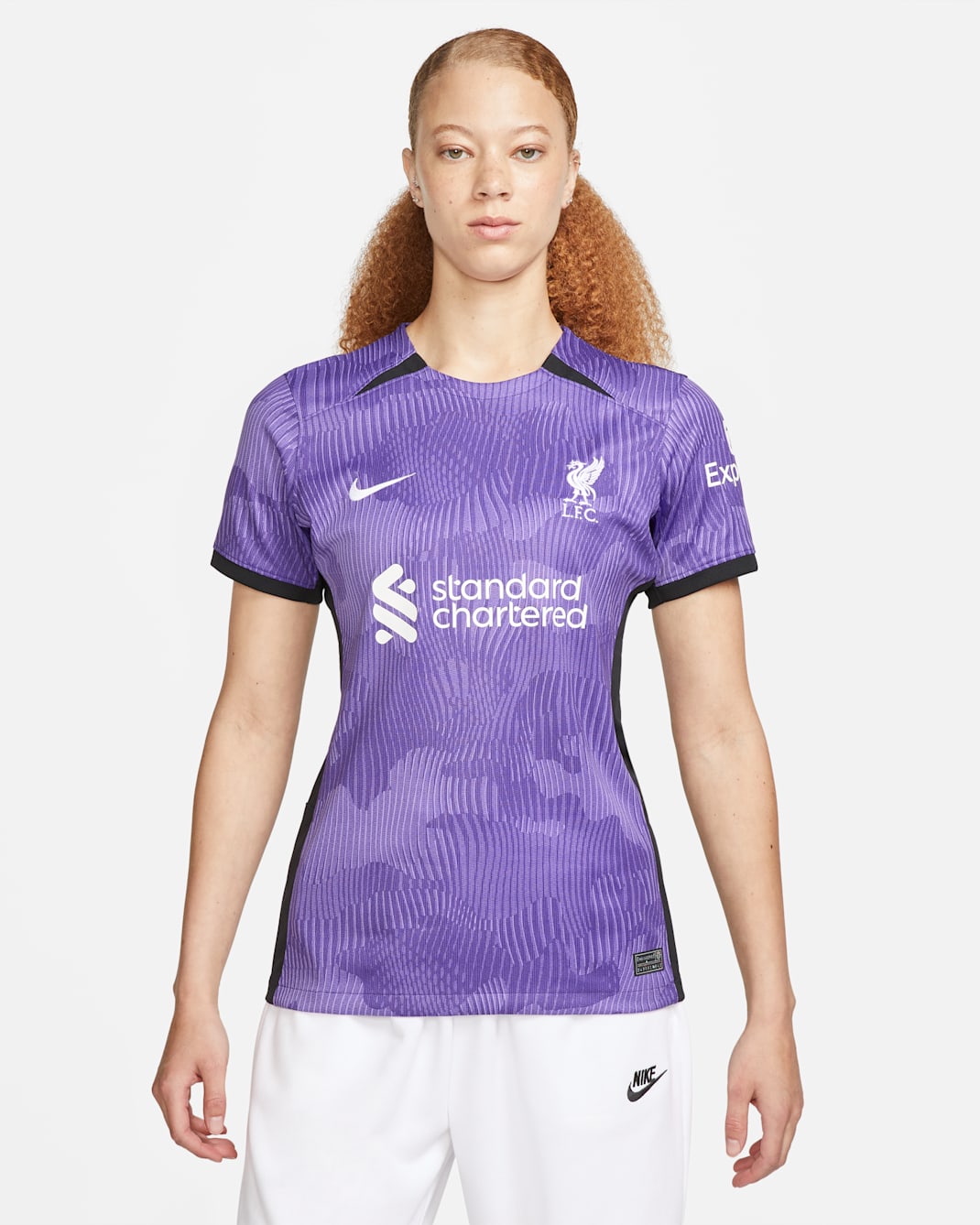 Liverpool F.C. 2023/24 Stadium Third Women's Nike Dri-FIT Football Shirt - Space Purple/White