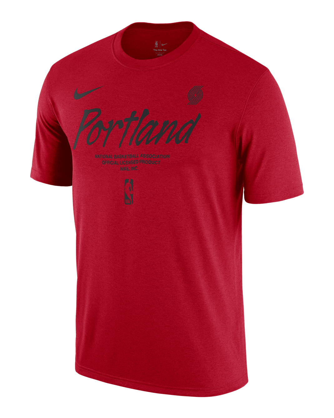 Portland Trail Blazers Essential Men's Nike NBA T-Shirt - University Red