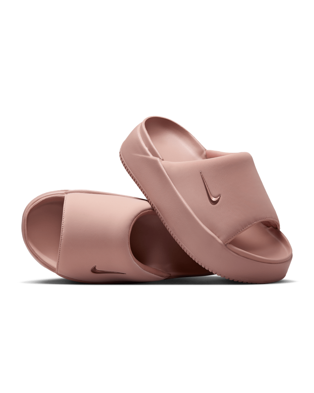 Nike Calm Elevation Women's Slides - Particle Pink/Particle Pink