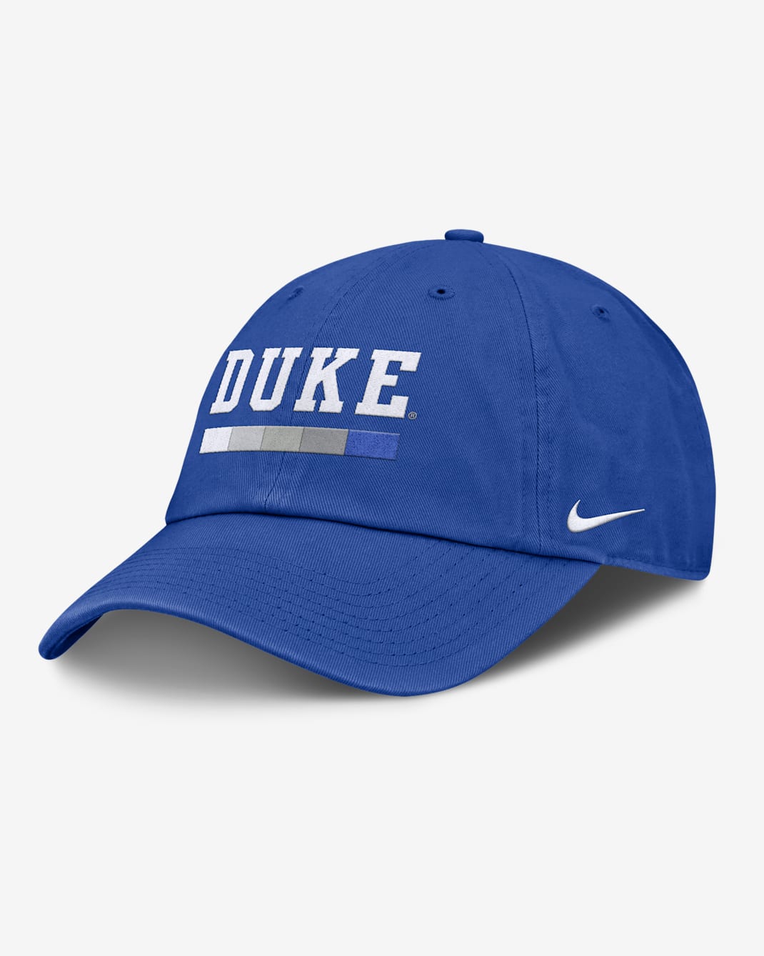 Gorra ajustable universitaria Nike para hombre Duke Primetime Campus Club - Royal