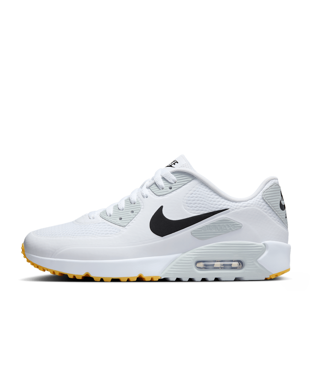 Nike Air Max 90 G Golf Shoes - White/Black