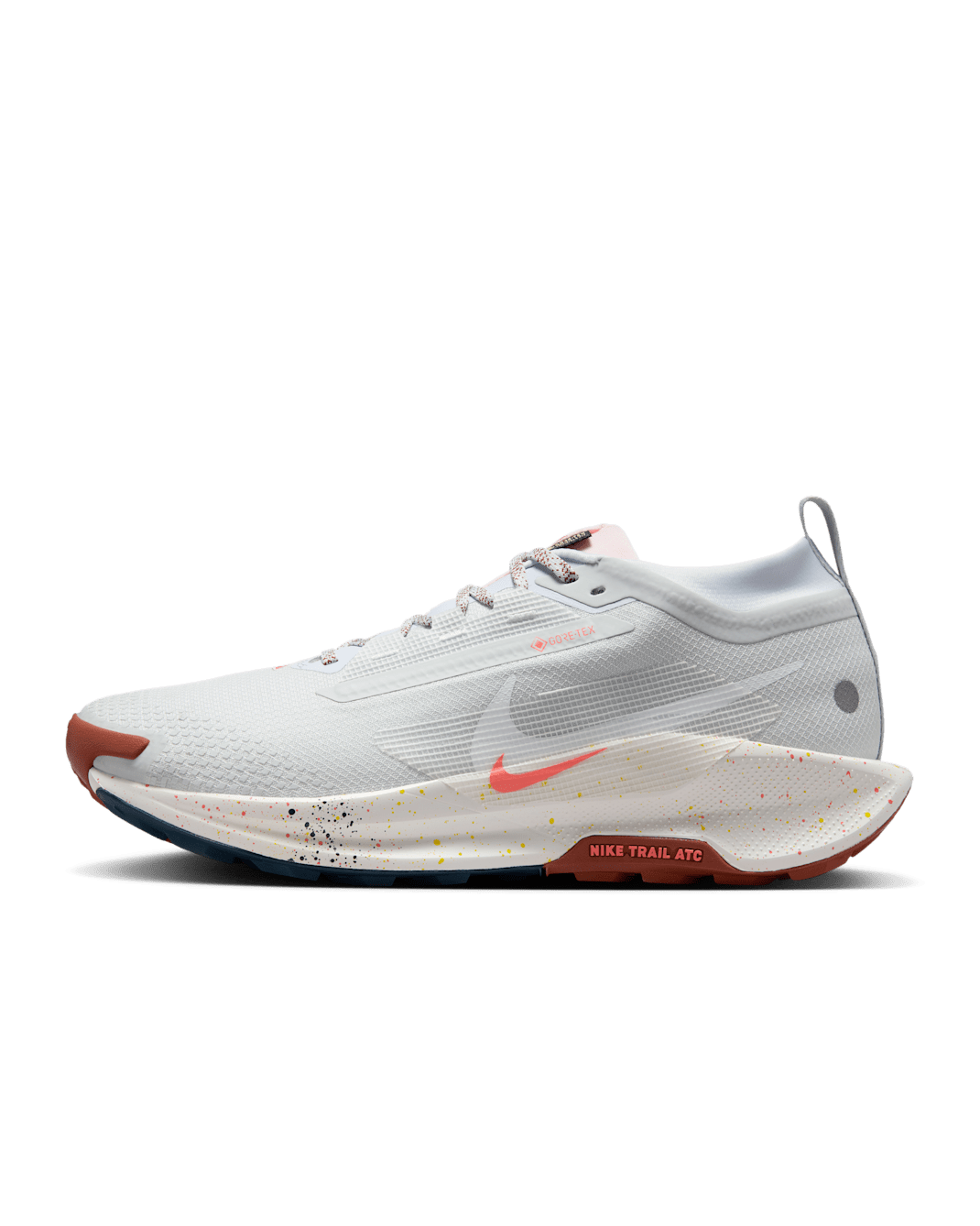 Nike Pegasus Trail 5 GORE-TEX Men's Waterproof Trail-Running Shoes - Pure Platinum/Football Grey/Pink Foam/White