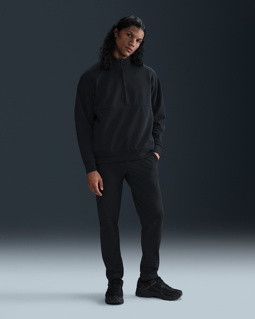 Nike 24.7 PerfectStretch Men's Dri-FIT 5-Pocket Slim-Fit Pants - Black/Black/Dark Smoke Grey