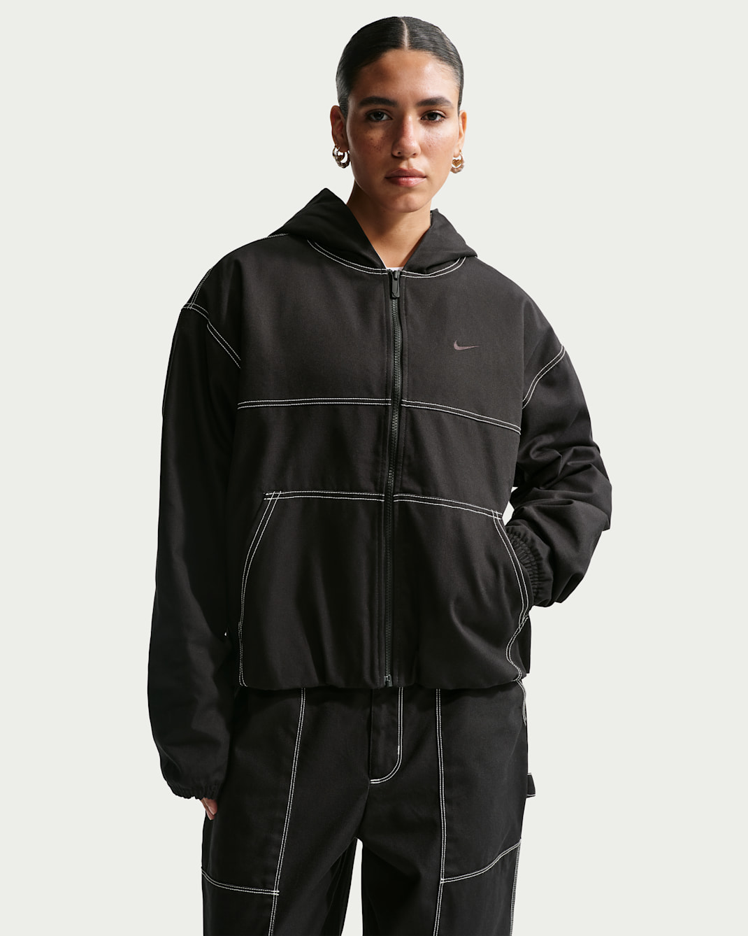 Nike Sportswear Women's Oversized Workwear Jacket - Black/Black