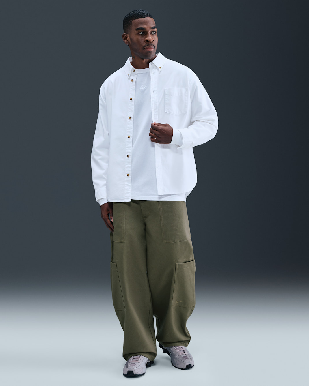 Nike Life Men's Utility Pants - Medium Olive/Medium Olive