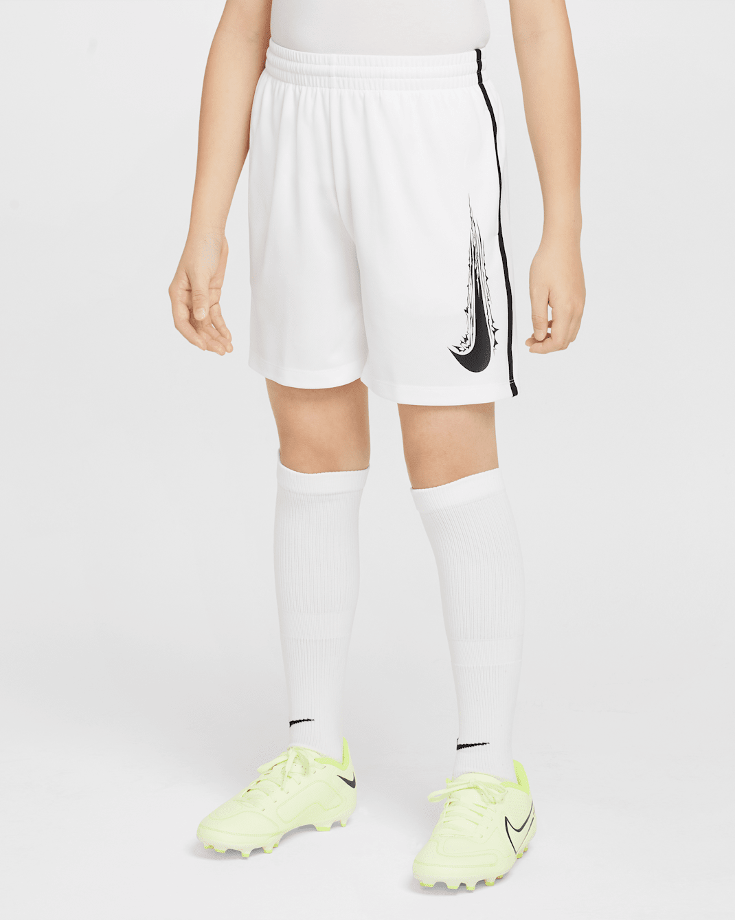 Short Dri-FIT Nike Multi pour ado (garçon) - Blanc/Blanc/Noir/Noir