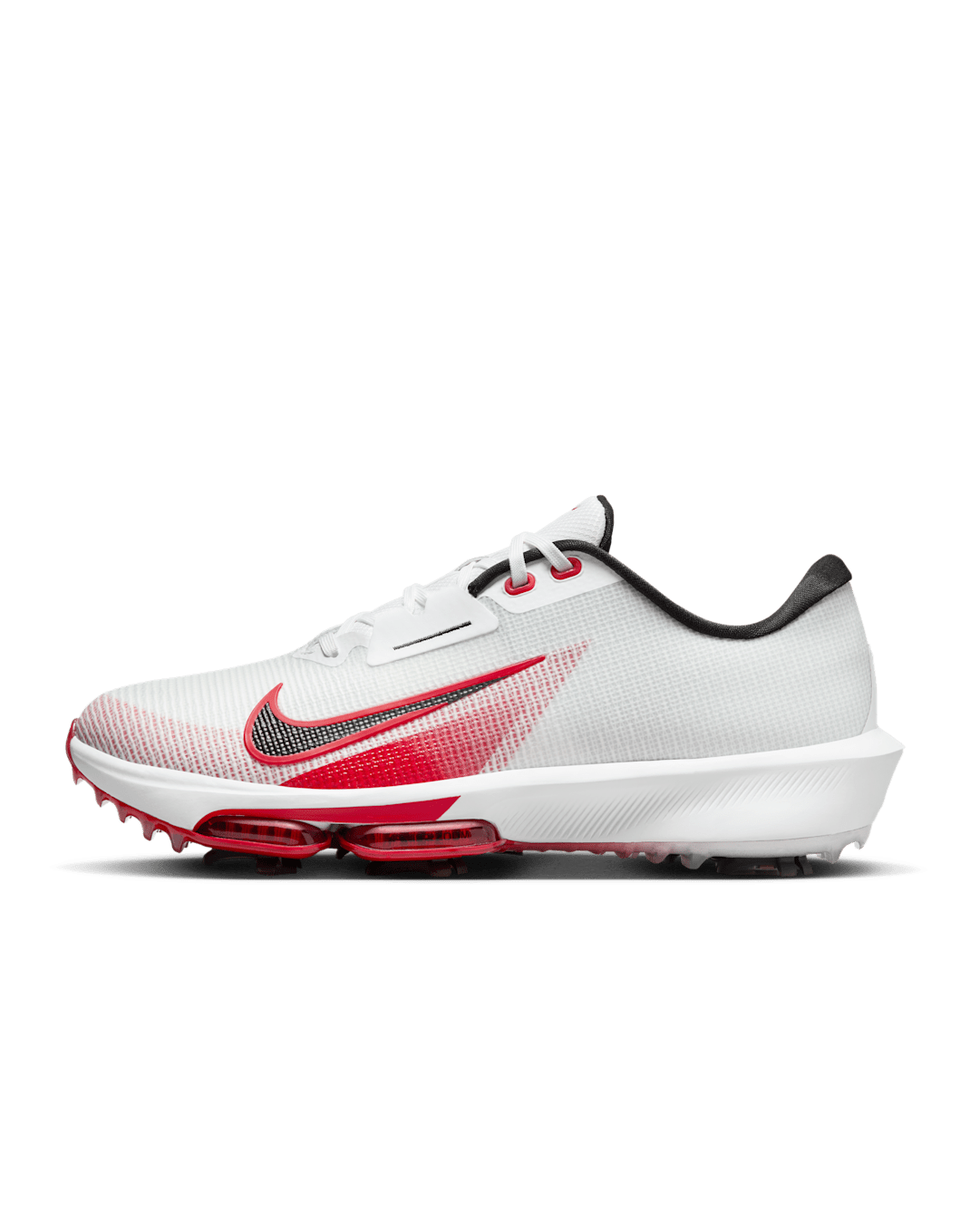Nike Air Zoom Infinity Tour 2 Golf Shoes (Wide) - White/University Red/Pure Platinum/Black