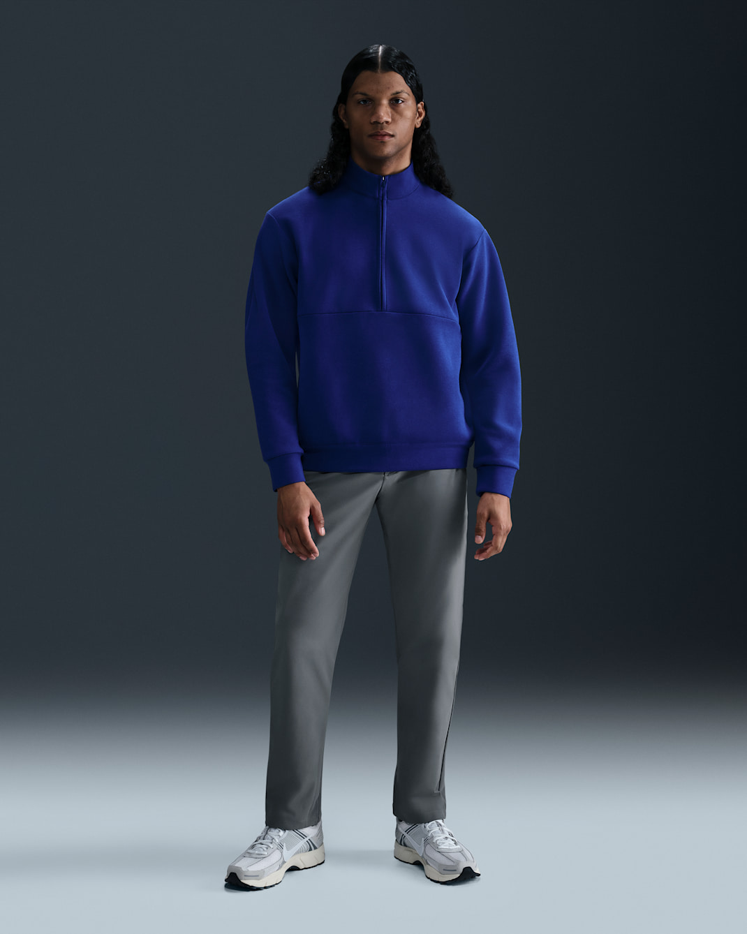 Nike 24.7 PerfectStretch Pantalones chinos Dri-FIT de ajuste regular para hombre - Gris humo/Negro/Gris nano