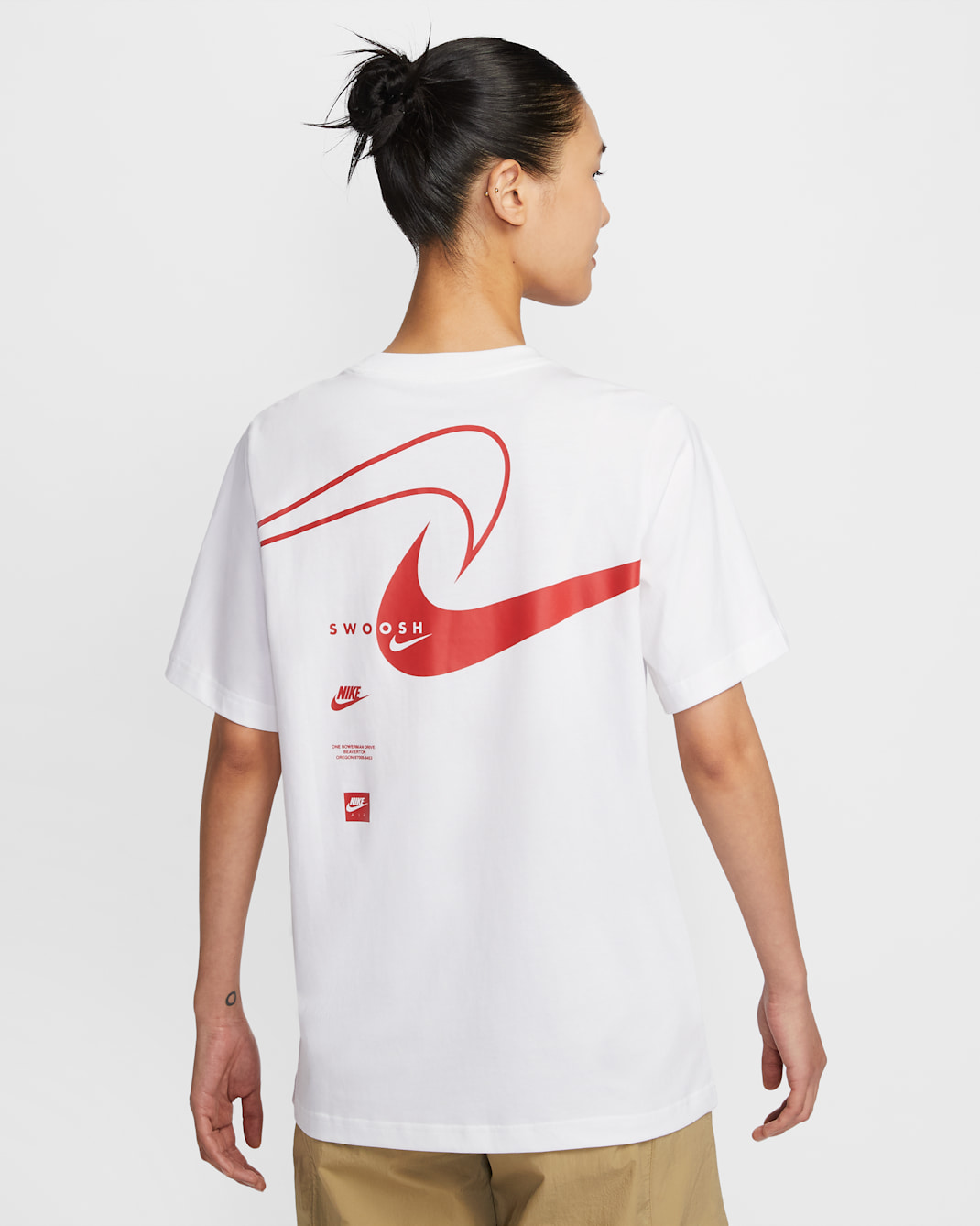 Nike Sportswear Club Women's Short-Sleeve T-Shirt - White