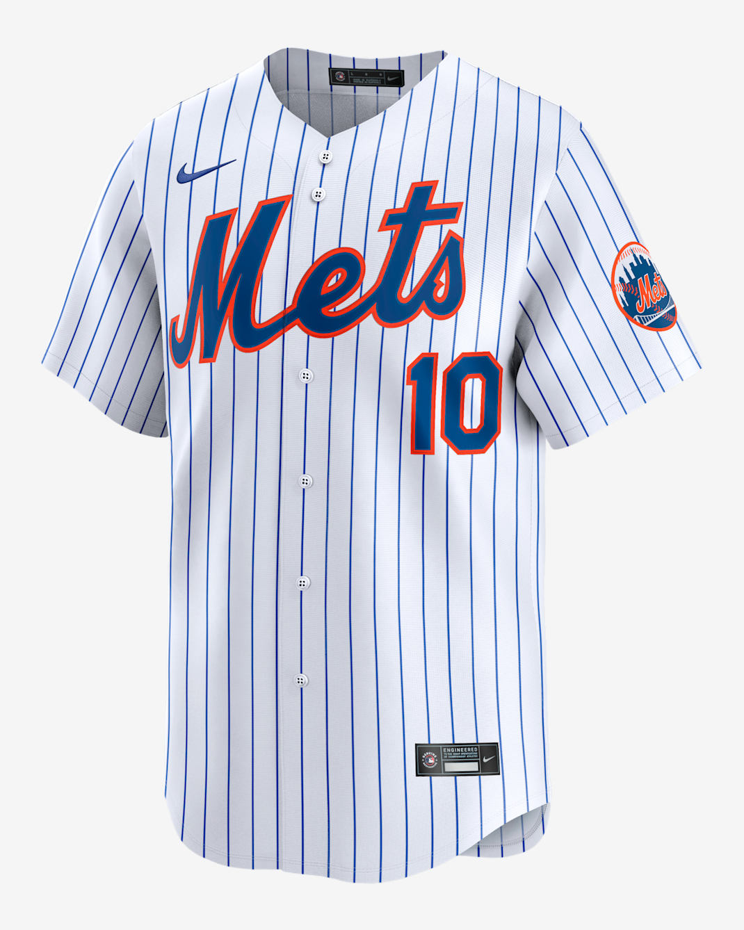 Jersey Nike Dri-FIT ADV de la MLB Limited para hombre Ronny Mauricio New York Mets - Blanco