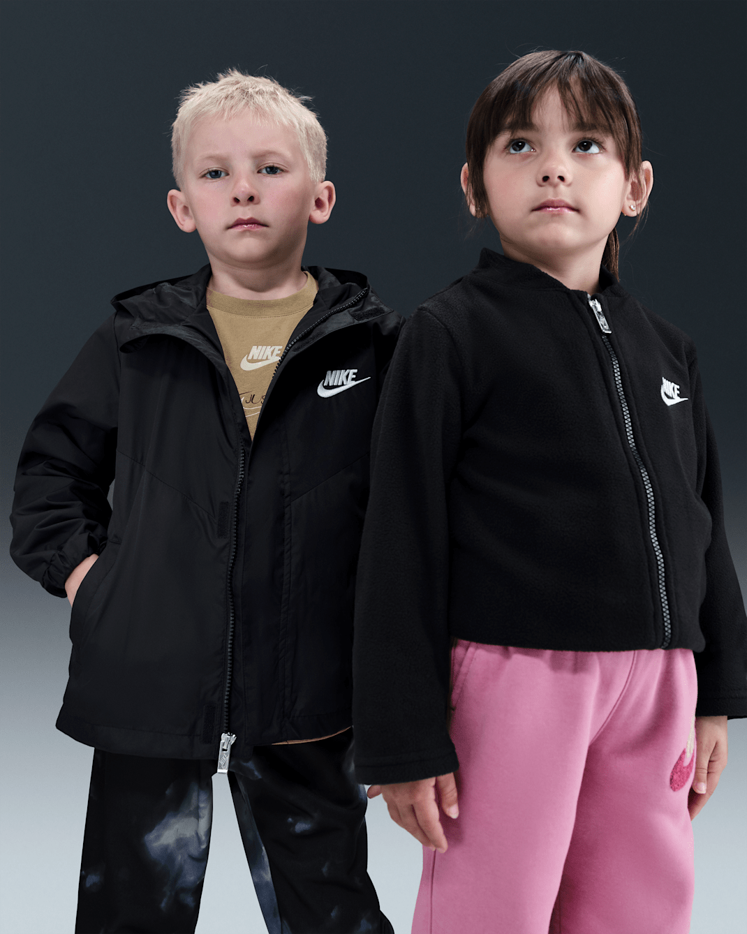 Nike Little Kids' System Jacket - Black