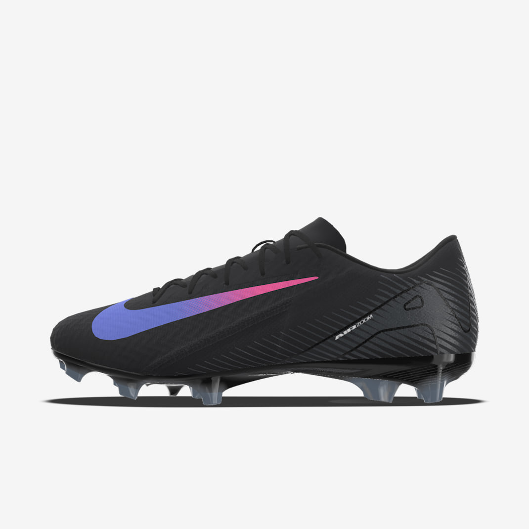 Crampons de foot à coupe basse pour terrain sec personnalisables Nike Mercurial Vapor 16 Academy By You - Multicolore/Multicolore