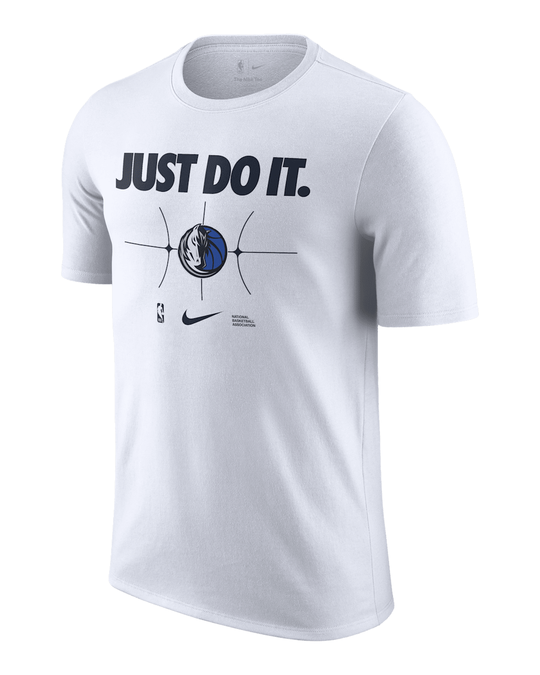 Dallas Mavericks Essential Men's Nike NBA T-Shirt - White