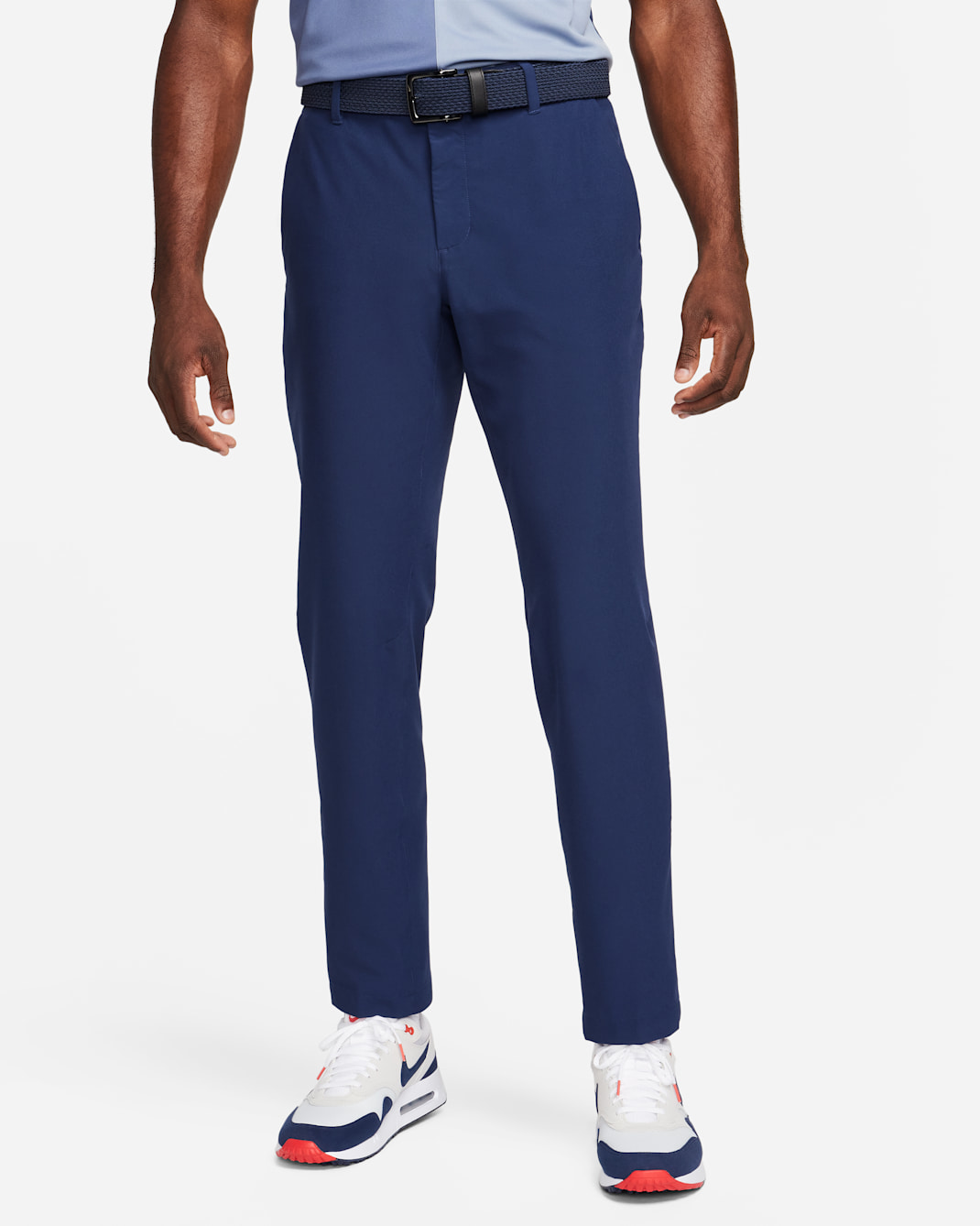 Nike Tour Repel Flex Men's Slim Golf Trousers - Midnight Navy/Black