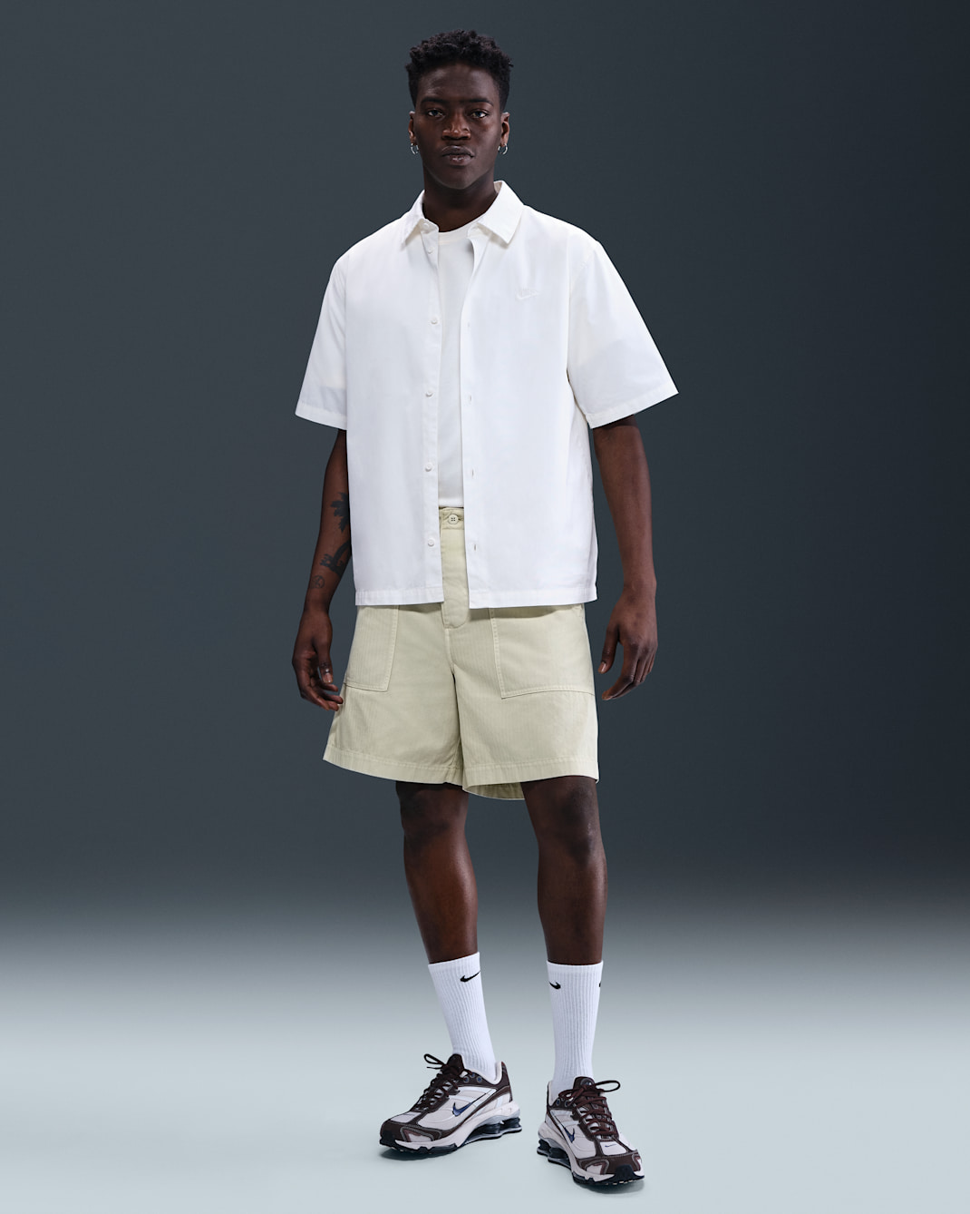 Nike Life Men's Fatigue Shorts - Light Khaki/Light Khaki