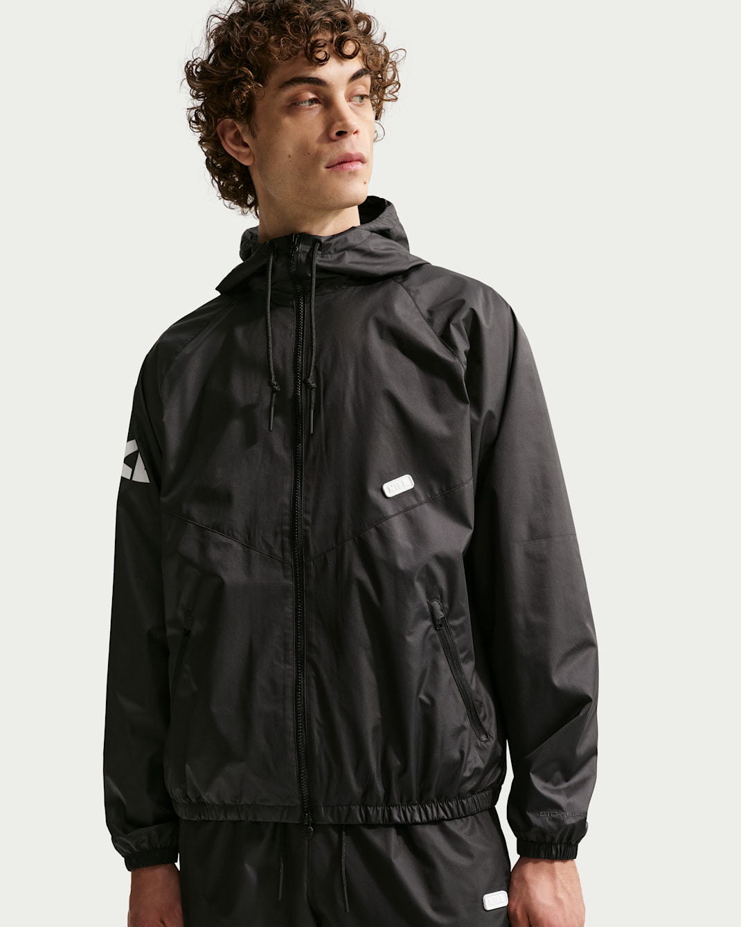 Nike Windrunner Men's Graphic Woven Jacket - Black/White
