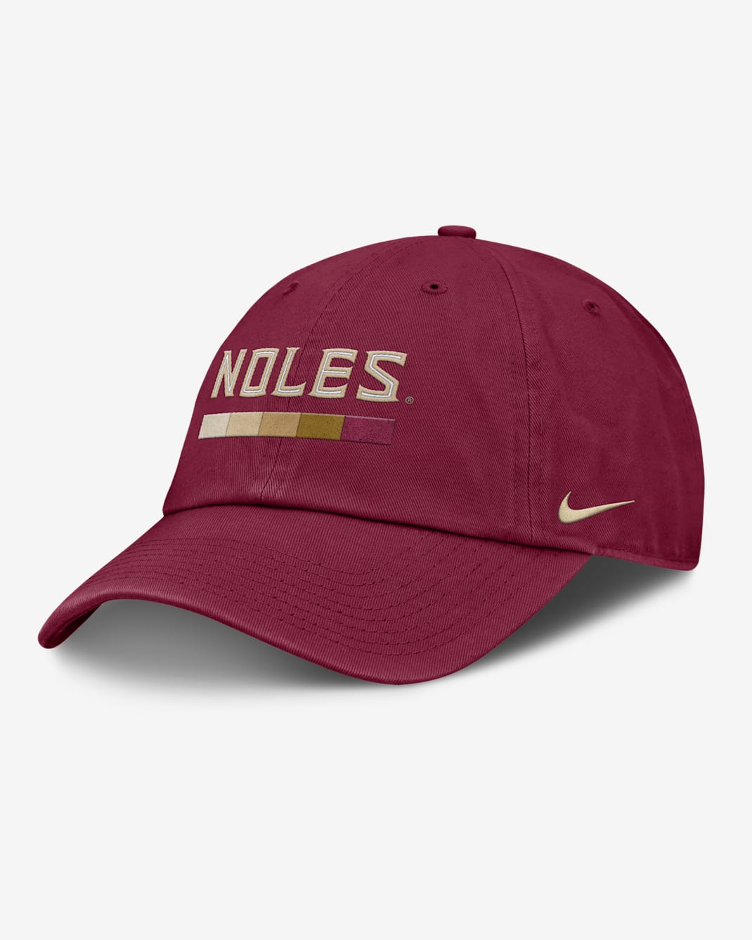 Florida State Primetime Campus Club Men's Nike College Adjustable Hat - Maroon