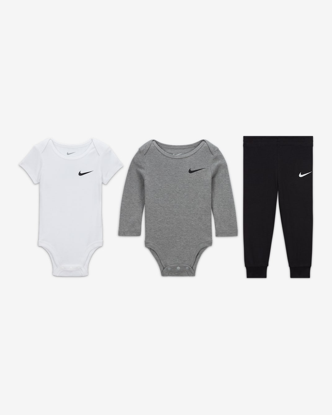 Nike Baby Essentials Baby (0-9M) 3-Piece Pants Set - Black