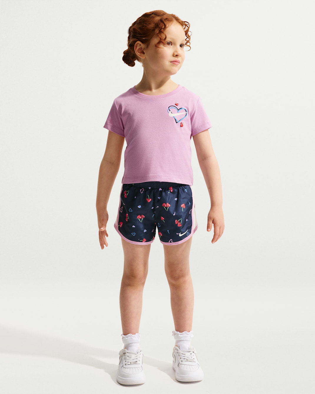 Nike Cherry Toddler 2-Piece Printed Tempo Set - Midnight Navy