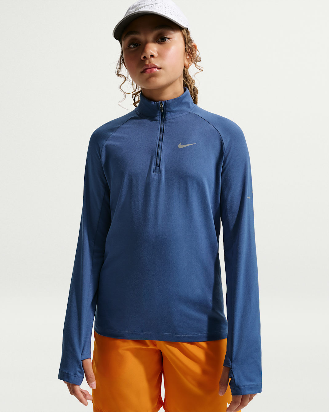 Nike Stride Kids' Dri-FIT 1/2-Zip Top - Mystic Navy