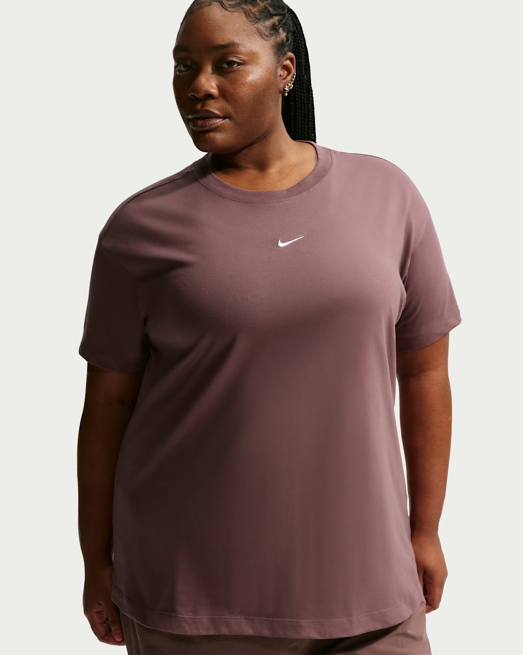 Nike Sportswear Women's Oversized Short-Sleeve T-Shirt (Plus Size) - Tattoo