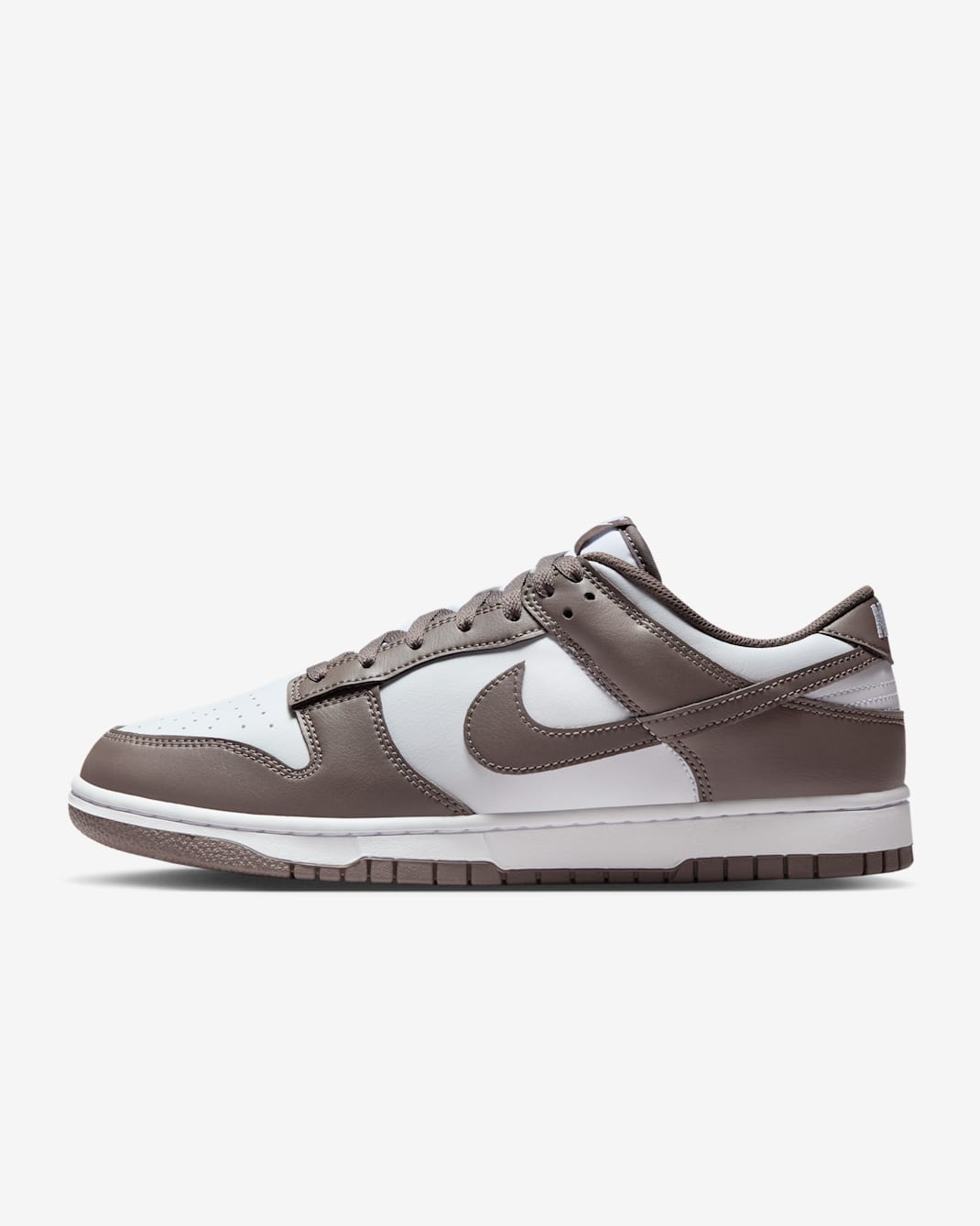 Nike Dunk Low Retro Men's Shoes - White/White/Cave Stone