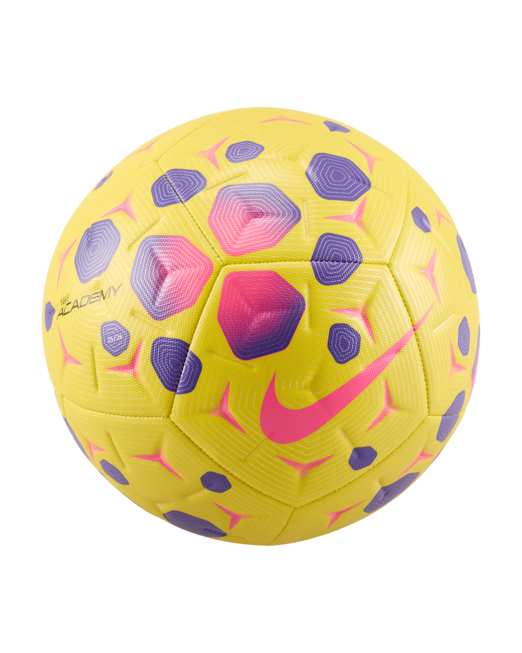 Nike Academy Football - Yellow/Purple/Hyper Pink