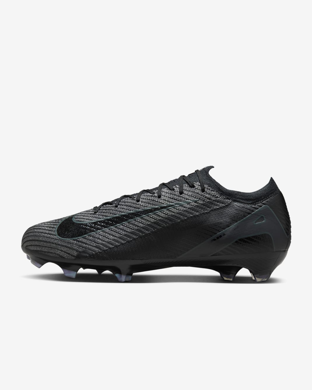 Chaussure de foot à crampons basse FG Nike Mercurial Vapor 16 Elite - Noir/Deep Jungle/Noir