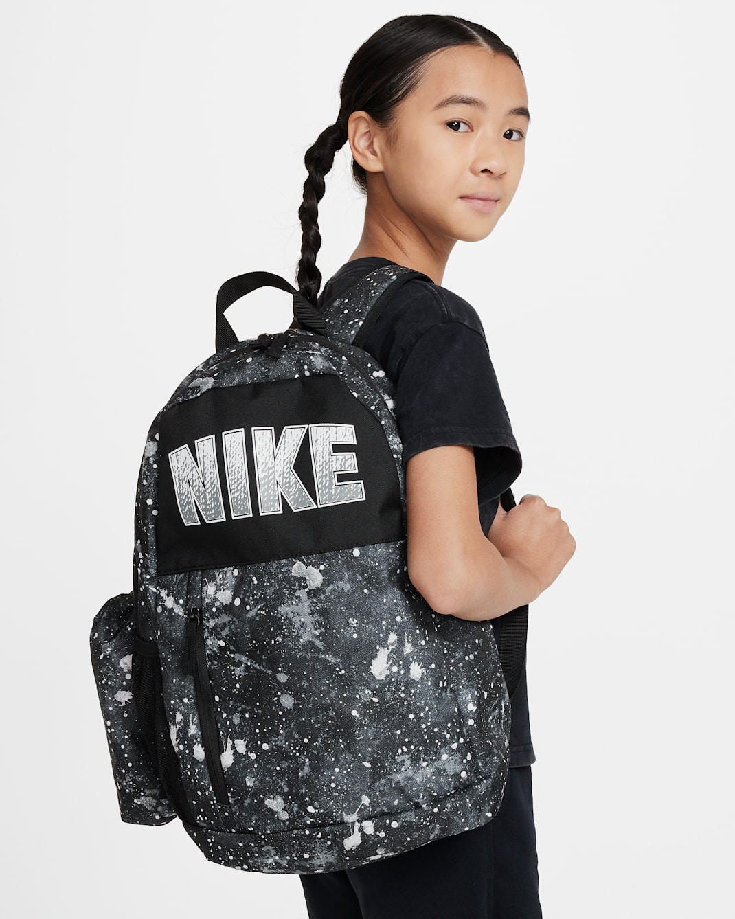 Nike Kids' Backpack (20L) - Smoke Grey/Black/Smoke Grey