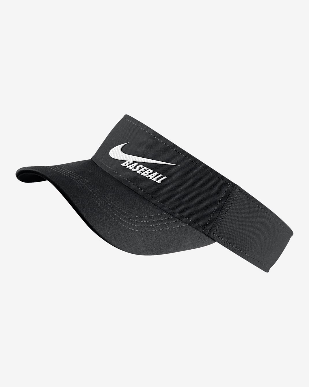 Nike Dri-FIT Swoosh Baseball Visor - Black