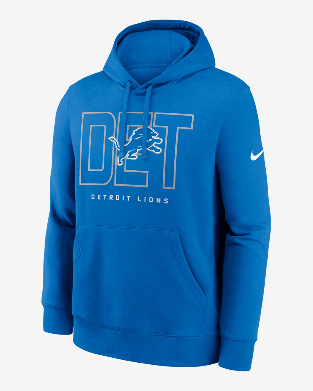Detroit Lions Busted Play Club Men's Nike NFL Pullover Hoodie - Blue