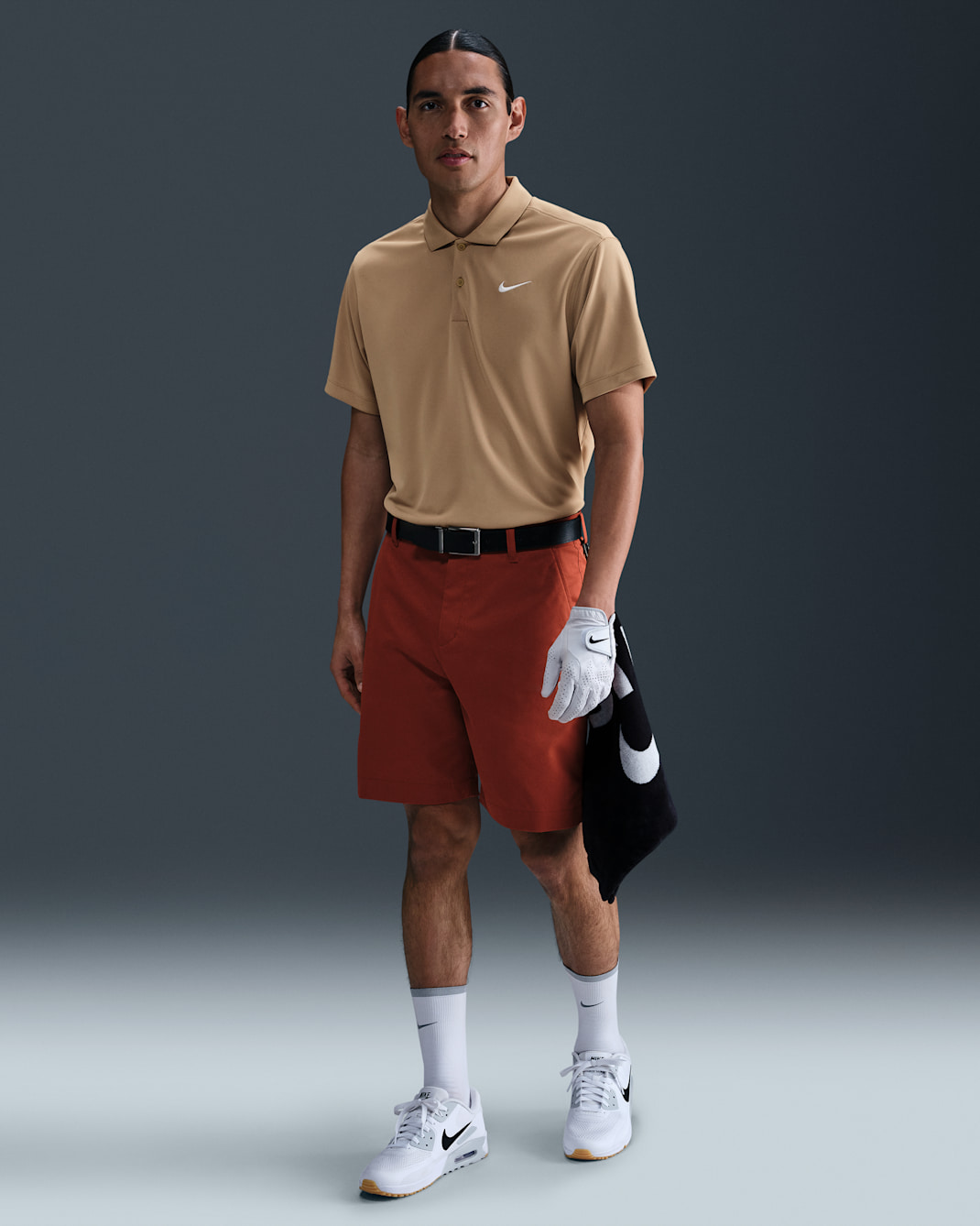 Nike Tour Men's 8" Chino Golf Shorts - Mars Stone/Mars Stone