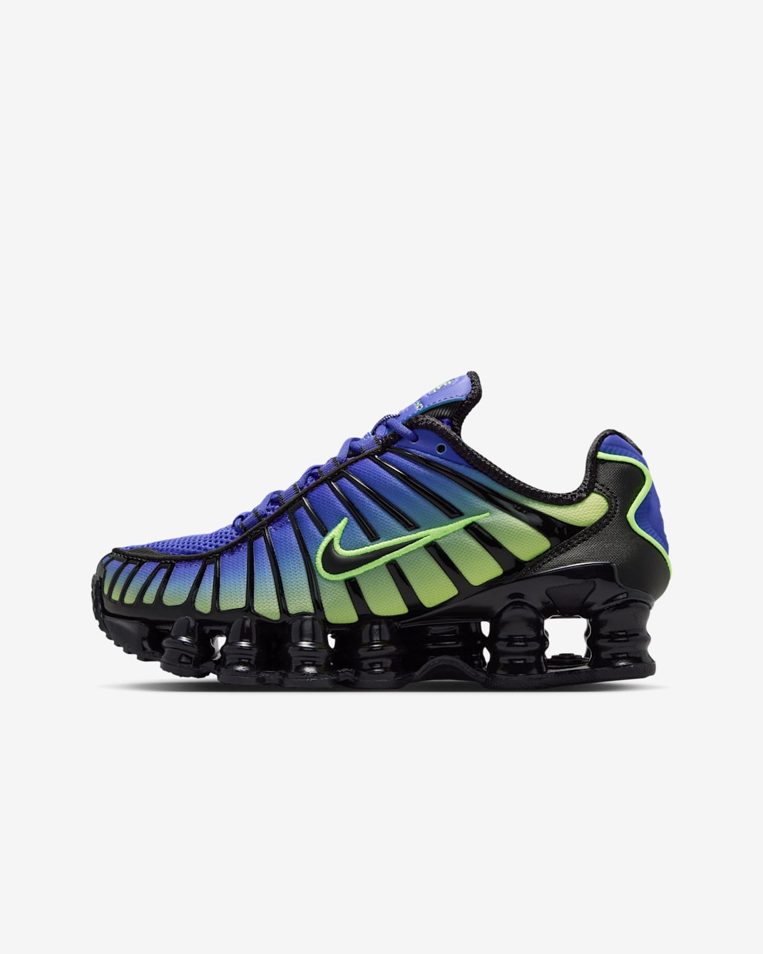 Nike Shox TL Genç Çocuk Ayakkabısı - Lapis/Volt Ice/Siyah