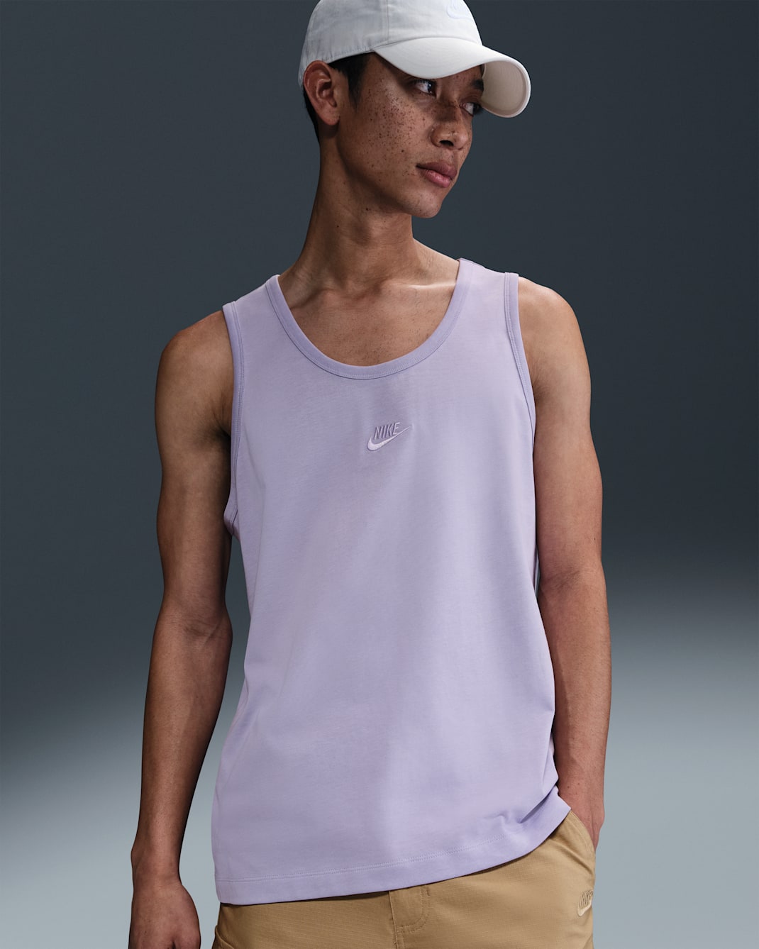 Nike Sportswear Premium Essentials Men's Tank - Hydrangeas