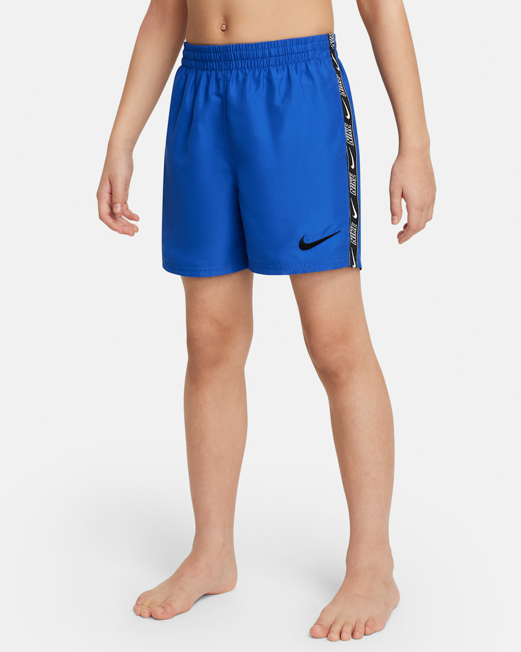 Nike Volley-Schwimmshorts (ca. 10 cm) für ältere Kinder (Jungen) - Game Royal/Schwarz