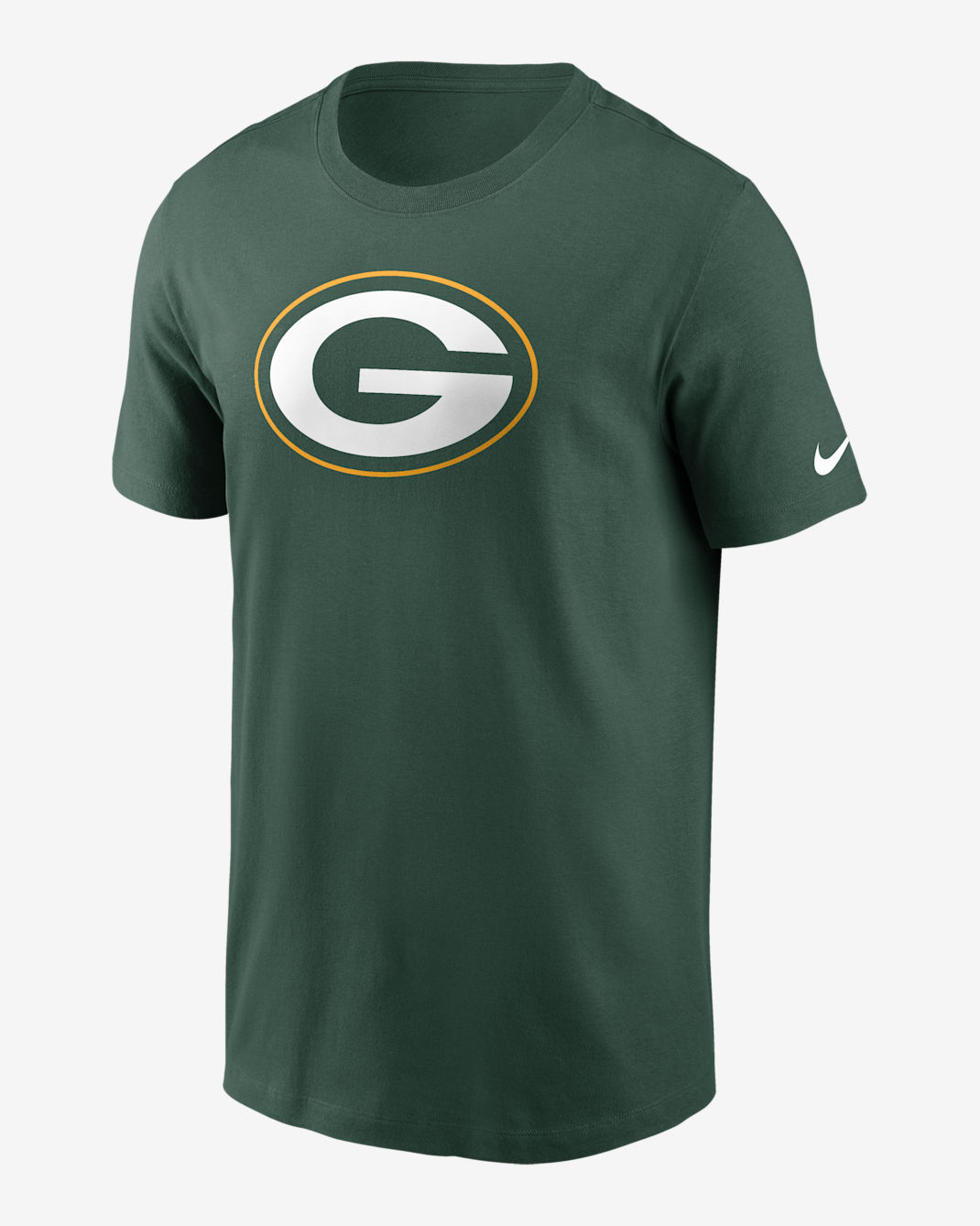 Playera para hombre Nike Logo Essential (NFL Green Bay Packers) - Abeto
