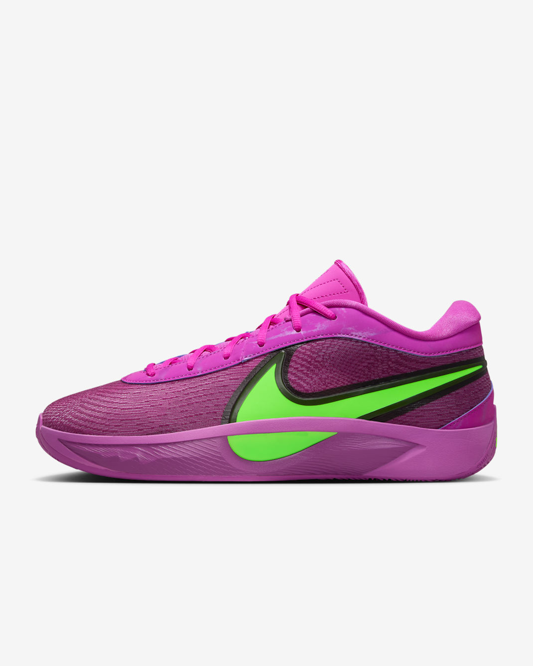 Tenis de básquetbol Giannis Freak 6 - Baya resaltado/Hipervioleta/Negro/Verde strike